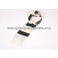 Hot Selling Classical Elegant Solid Color Viscose Fringe Rayon Scarf With Different Colors Available